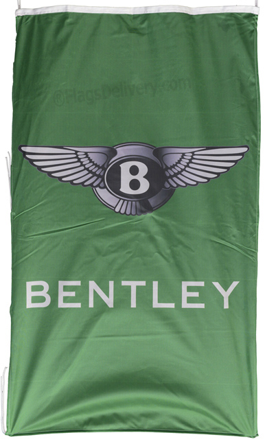 Flag  Bentley Vertical Green Flag / Banner 5 X 3 Ft (150 x 90 cm) Automotive Flags and Banners