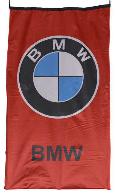 Flag  BMW Vertical Red Flag / Banner 5 X 3 Ft (150 x 90 cm) Automotive Flags and Banners