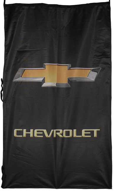 Flag  Chevrolet Vertical Black Flag / Banner 5 X 3 Ft (150 x 90 cm) Automotive Flags and Banners