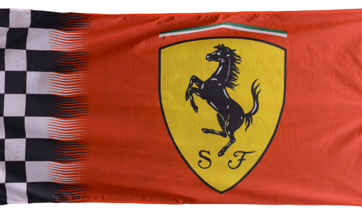 New flag for Black Ferrari Flag Car Banner Flags Free Shipping