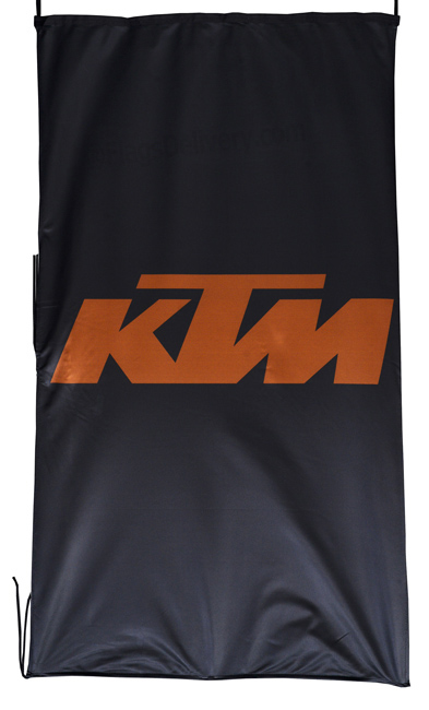Flag  KTM Vertical Black Flag / Banner 5 X 3 Ft (150 x 90 cm) KTM