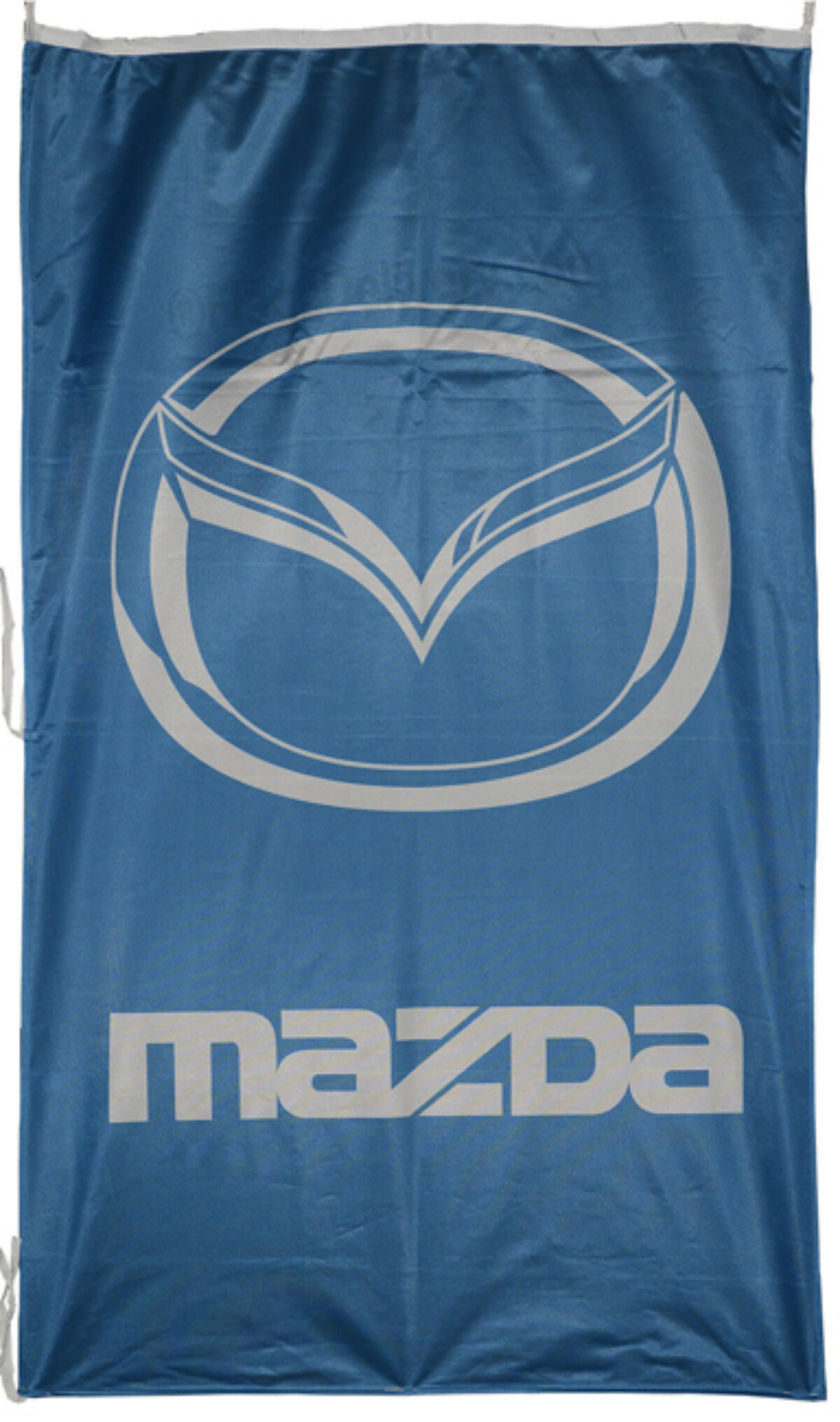 Large Mazda flag of 1500mm x 900mm blue 
