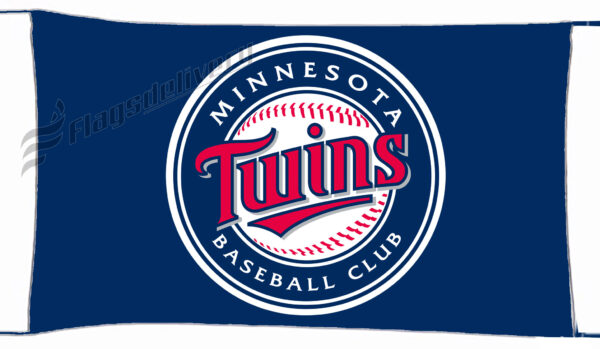 Flag  Minnesota Twins Landscape Flag / Banner 5 X 3 Ft (150 X 90 Cm) Baseball Flags