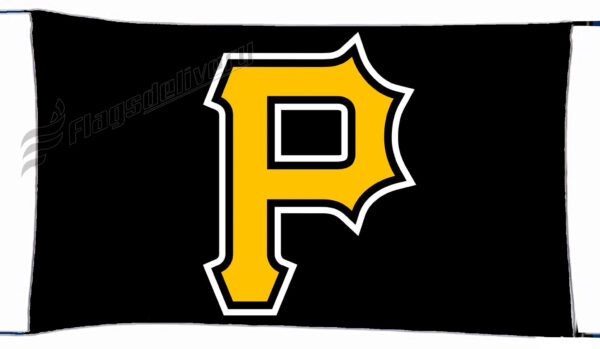Flag  Pittsburgh Pirates Landscape Flag / Banner 5 X 3 Ft (150 X 90 Cm) Baseball Flags