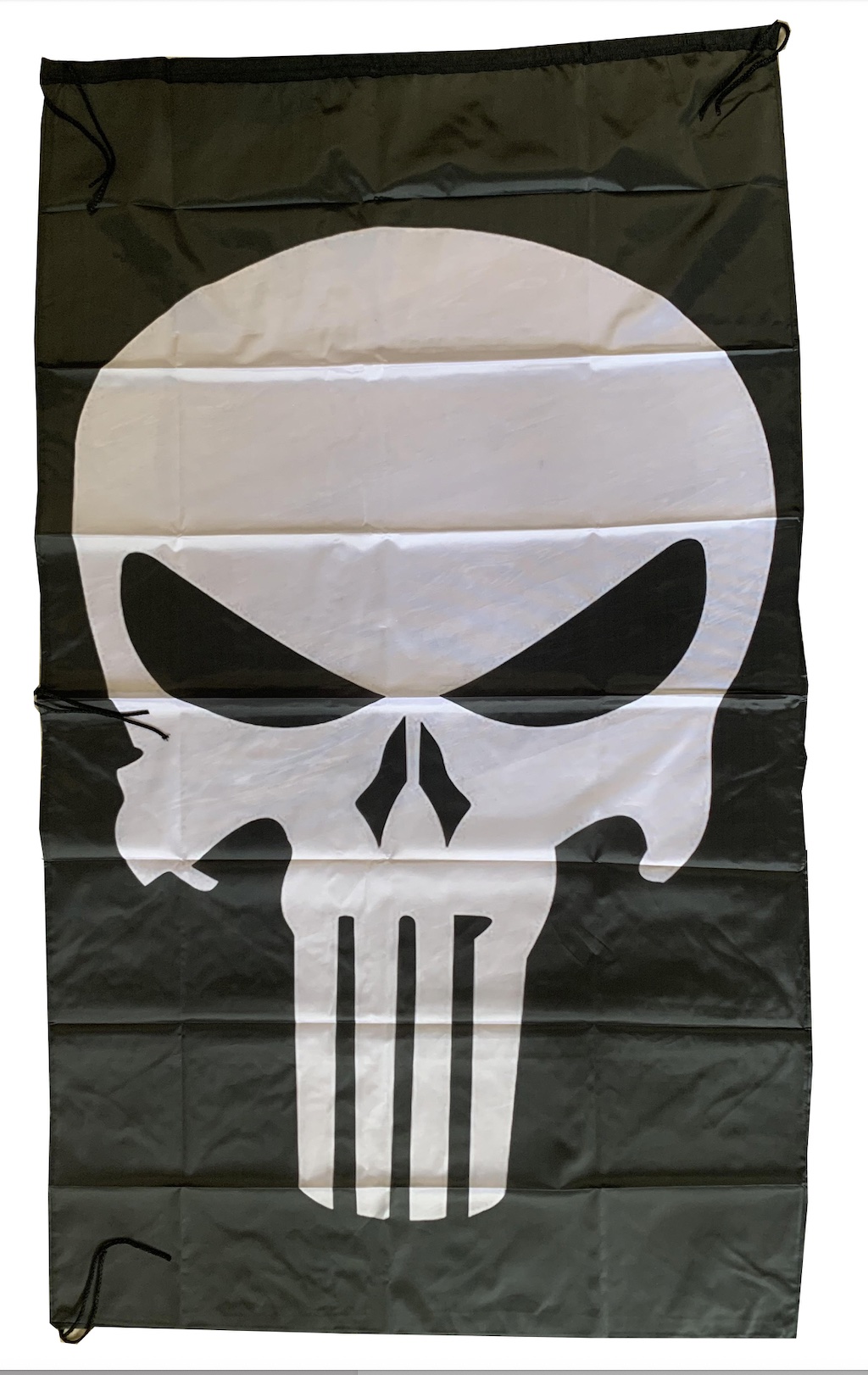 Flag  Punisher Black Vertical Flag / Banner 5 X 3 Ft (150 X 90 Cm) TV, Movies & Celebrities Flags