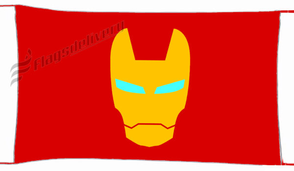 Flag  Iron Man Red Landscape Flag / Banner 5 X 3 Ft (150 X 90 Cm) TV, Movies & Celebrities Flags