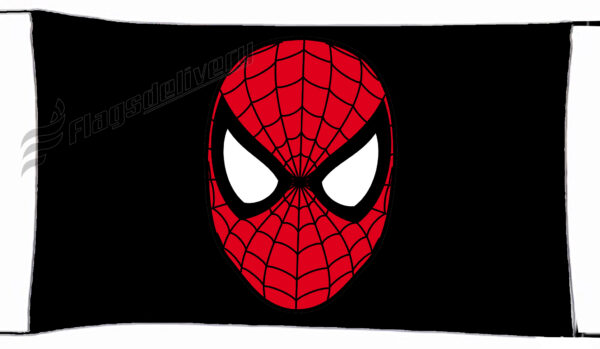 Flag  Spider Man Red Vertical Flag / Banner 5 X 3 Ft (150 X 90 Cm) TV, Movies & Celebrities Flags