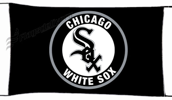 Flag  Chicago White Sox Landscape Flag / Banner 5 X 3 Ft (150 X 90 Cm) Baseball Flags