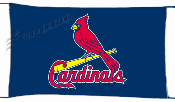 Flag  St Louis Cardinals Blue Landscape Flag / Banner 5 X 3 Ft (150 X 90 Cm) Baseball Flags