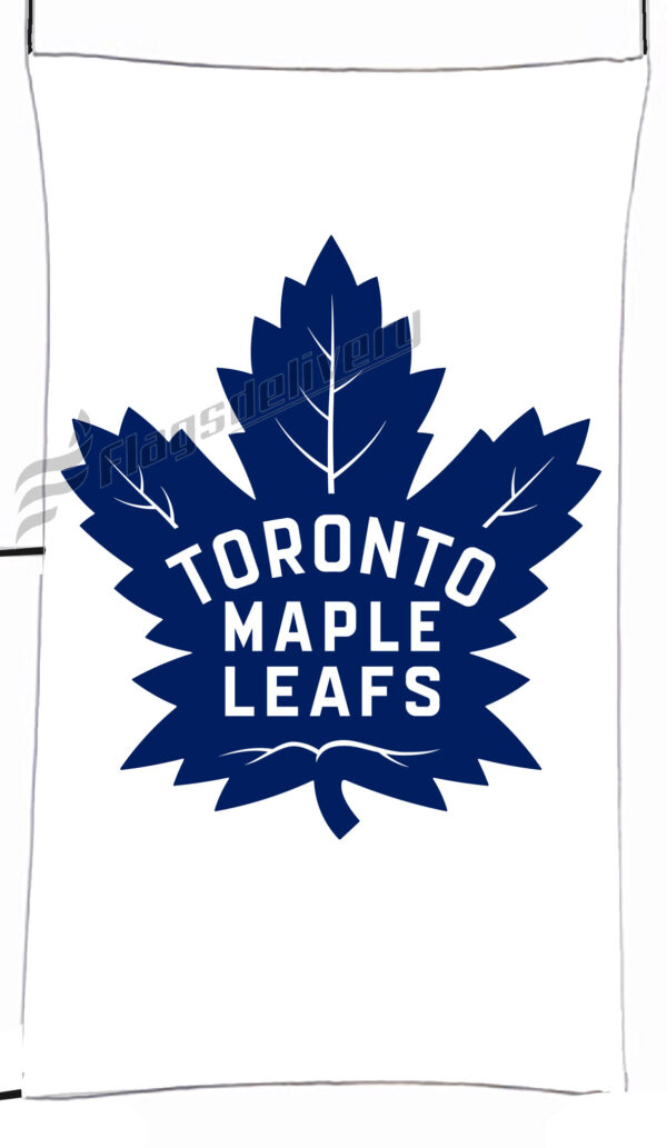 Flag  Toronto Maple Leafs Vertical Flag / Banner 5 X 3 Ft (150 X 90 Cm) Hockey Flags