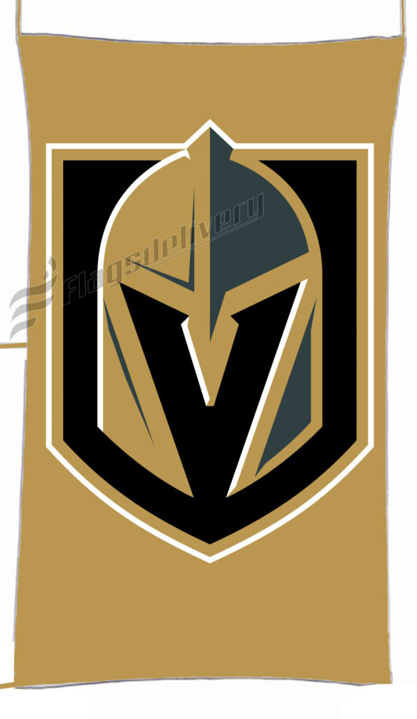 Team Sports America Vegas Golden Knights Applique House Flag - Officially Licensed NHL Flag - View #8