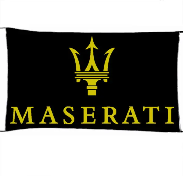 Bannière Drapeau Pour Maserati Racing Flag 3x5FT Mur Bannière Shop Show decor 