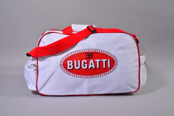 Flag  Bugatti White Travel / Sports Bag Travel / Sports Bags