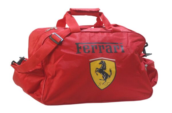 Flag  Ford Racing Black Travel / Sports Bag Travel / Sports Bags