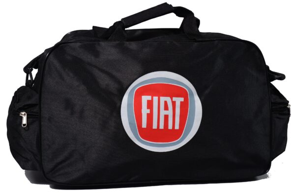 Flag  Fiat Black Travel / Sports Bag Travel / Sports Bags