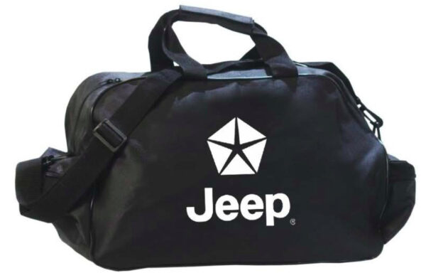Flag  Jeep Black Green Logo Travel / Sports Bag Travel / Sports Bags