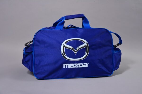 Flag  Mazda Blue Travel / Sports Bag Travel / Sports Bags