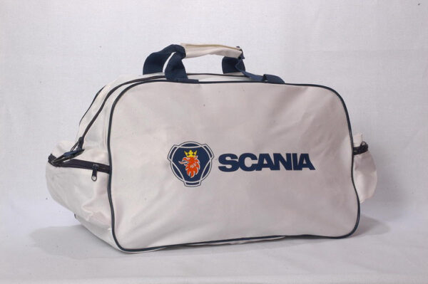 Flag  Scania White Travel / Sports Bag Travel / Sports Bags
