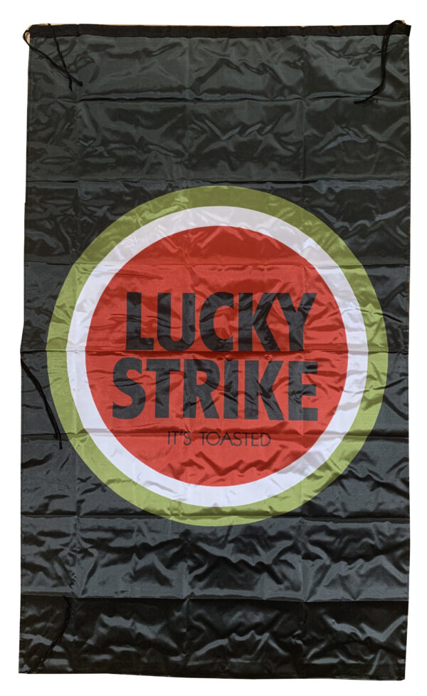 Flag  Lucky Strike Black Vertical Flag / Banner 5 X 3 Ft (150 X 90 Cm) Advertising Flags
