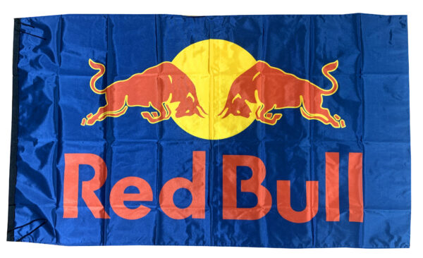 Flag  Red Bull Blue Landscape Flag / Banner 5 X 3 Ft (150 X 90 Cm) Advertising Flags