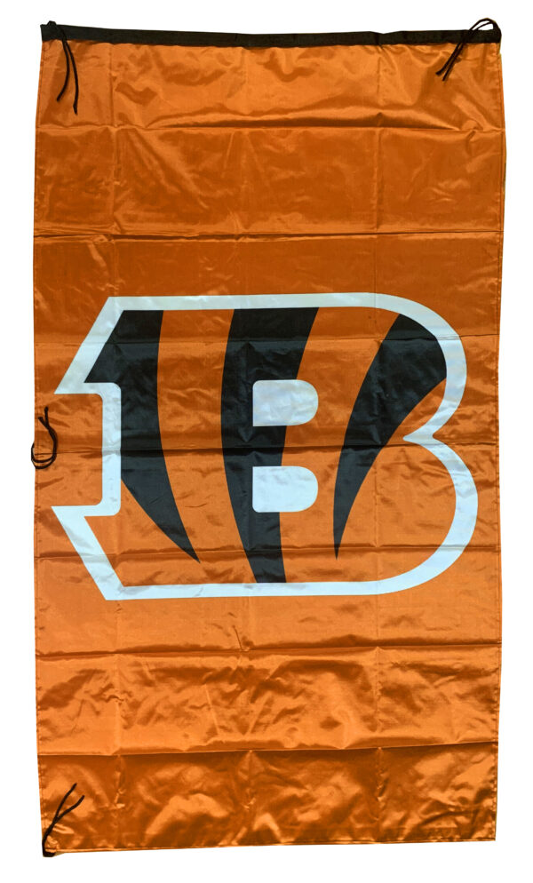 Flag  Cincinnati Bengals Orange Vertical Flag / Banner 5 X 3 Ft (150 X 90 Cm) NFL Flags