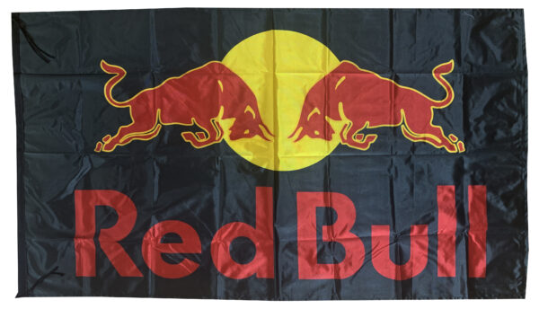 Flag  Red Bull Black Landscape Flag / Banner 5 X 3 Ft (150 X 90 Cm) Advertising Flags