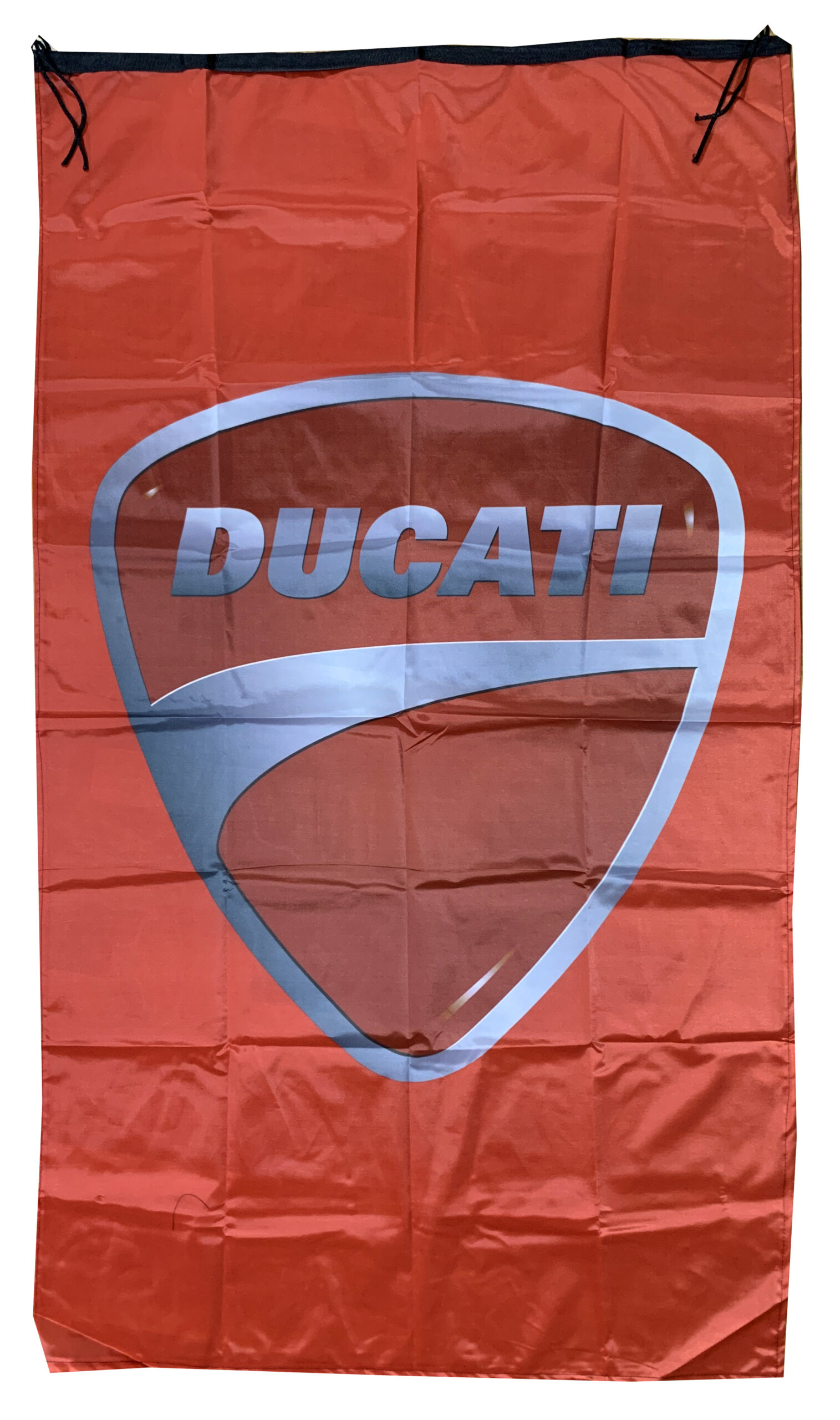 5x2.5 ft SIZE 150x75cm DUCATI FLAG RED - BRAND NEW 