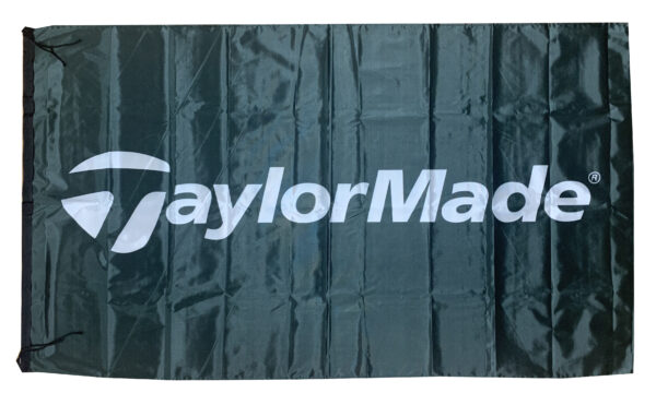 Flag  Taylormade Golf Black Landscape Flag / Banner 5 X 3 Ft (150 x 90 cm)  Golf Flags