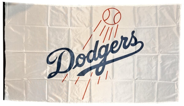 Flag  Los Angeles Dodgers Landscape Flag / Banner 5 X 3 Ft (150 X 90 Cm) Baseball Flags