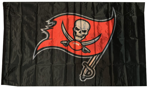 Flag  Tampa Bay Buccaneers Black Landscape Flag / Banner 5 X 3 Ft (150 X 90 Cm) NFL Flags