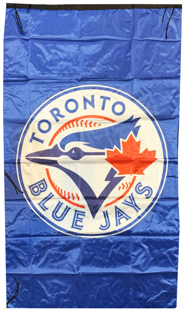 Flag  Toronto Blue Jays Blue Vertical Flag / Banner 5 X 3 Ft (150 X 90 Cm) Baseball Flags