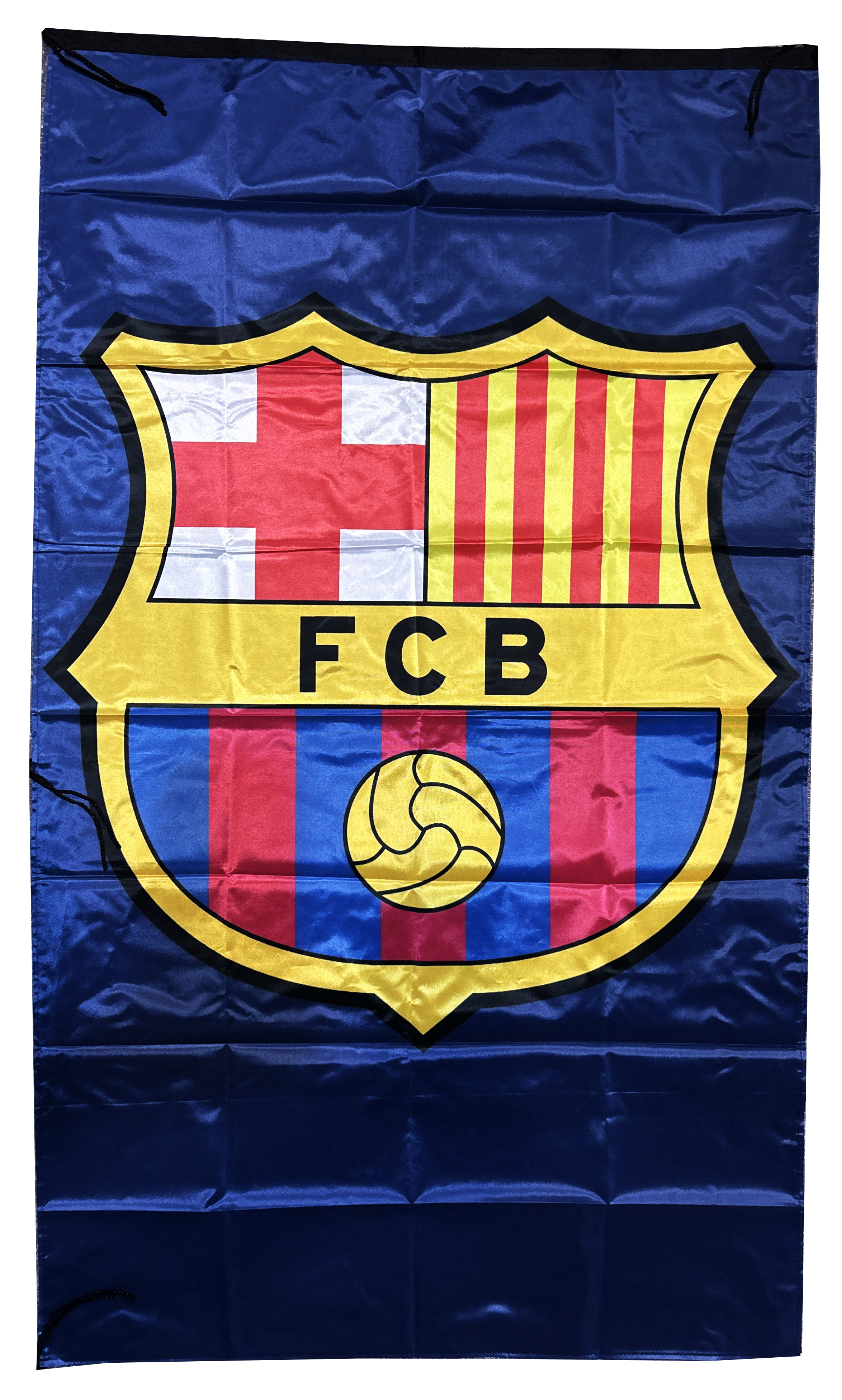Flag  Barcelona Blue Vertical Flag / Banner 5 X 3 Ft (150 X 90 Cm) Soccer Flags