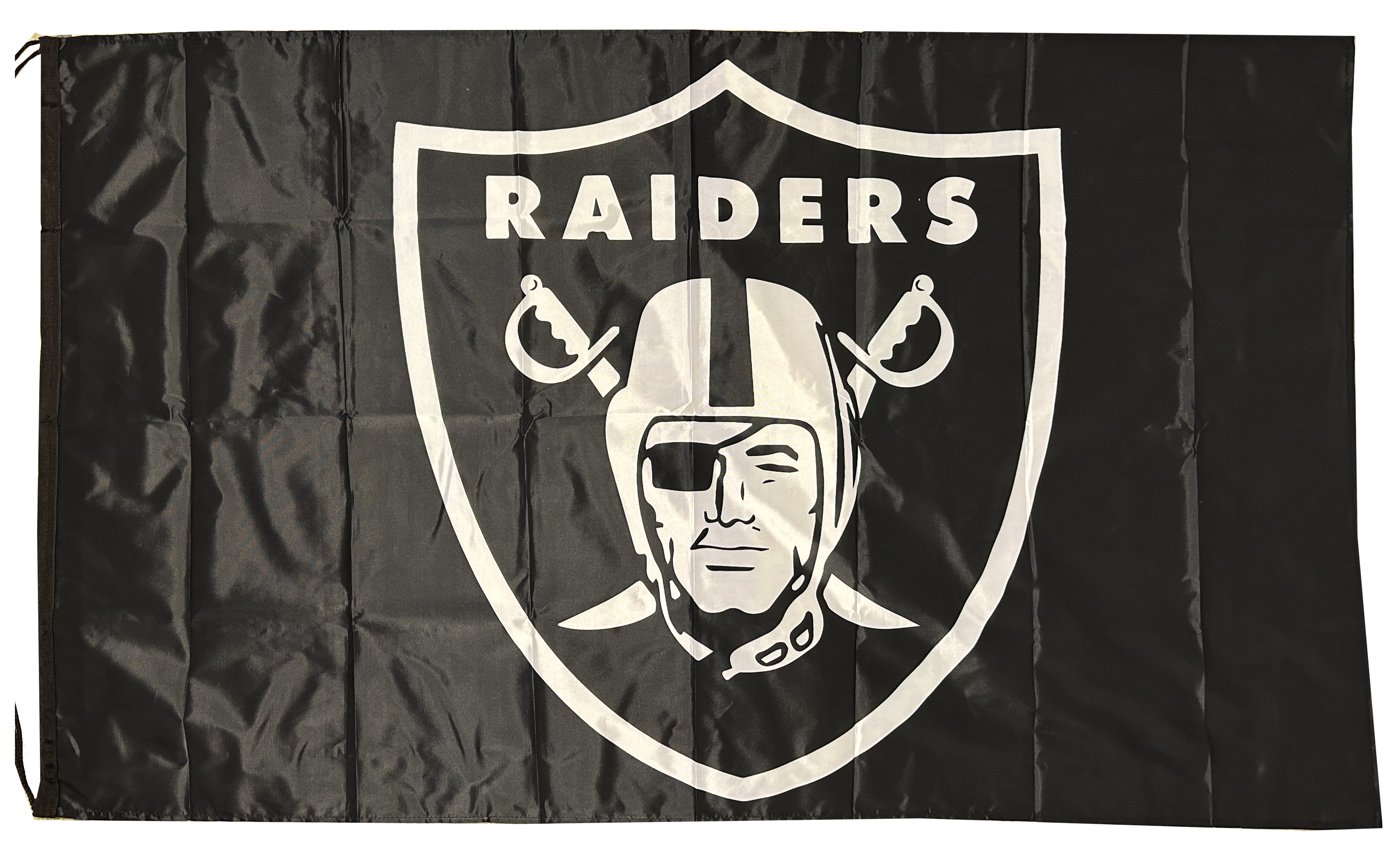Flag  Las Vegas Raiders Black Landscape Flag / Banner 5 X 3 Ft (150 X 90 Cm) NFL Flags