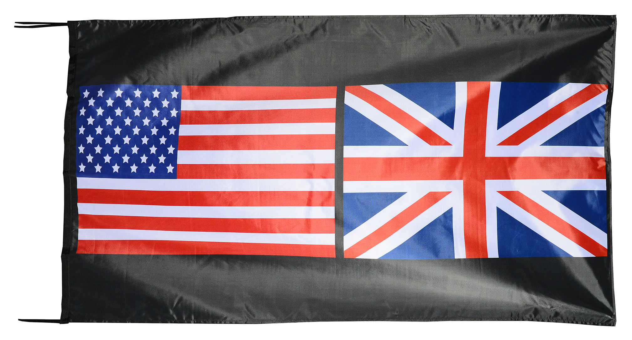 Flag  013 USA / US Country / United States Of America and Massachusetts State / American Patriotic / Pride Hybrid Weather-Resistant Polyester Outdoor Flag Landscape Banner / Vivid Colors / 3 X 5 FT (150 x 90cm) International Flags for Sale