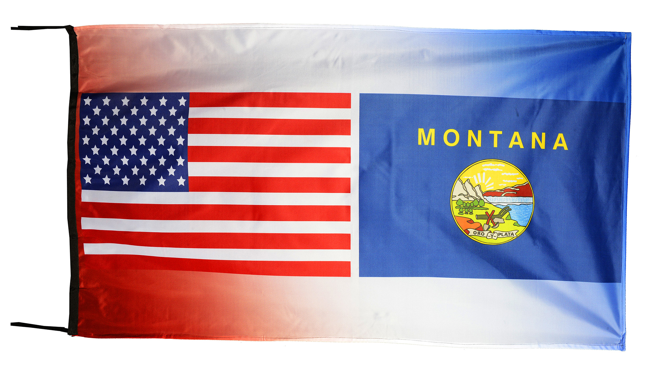 Flag  094 USA / US Country / United States Of America and Louisiana / Patriotic / Pride Hybrid Weather-Resistant Polyester Outdoor Flag Landscape Banner / Vivid Colors / 3 X 5 FT (150 x 90cm) International Flags for Sale