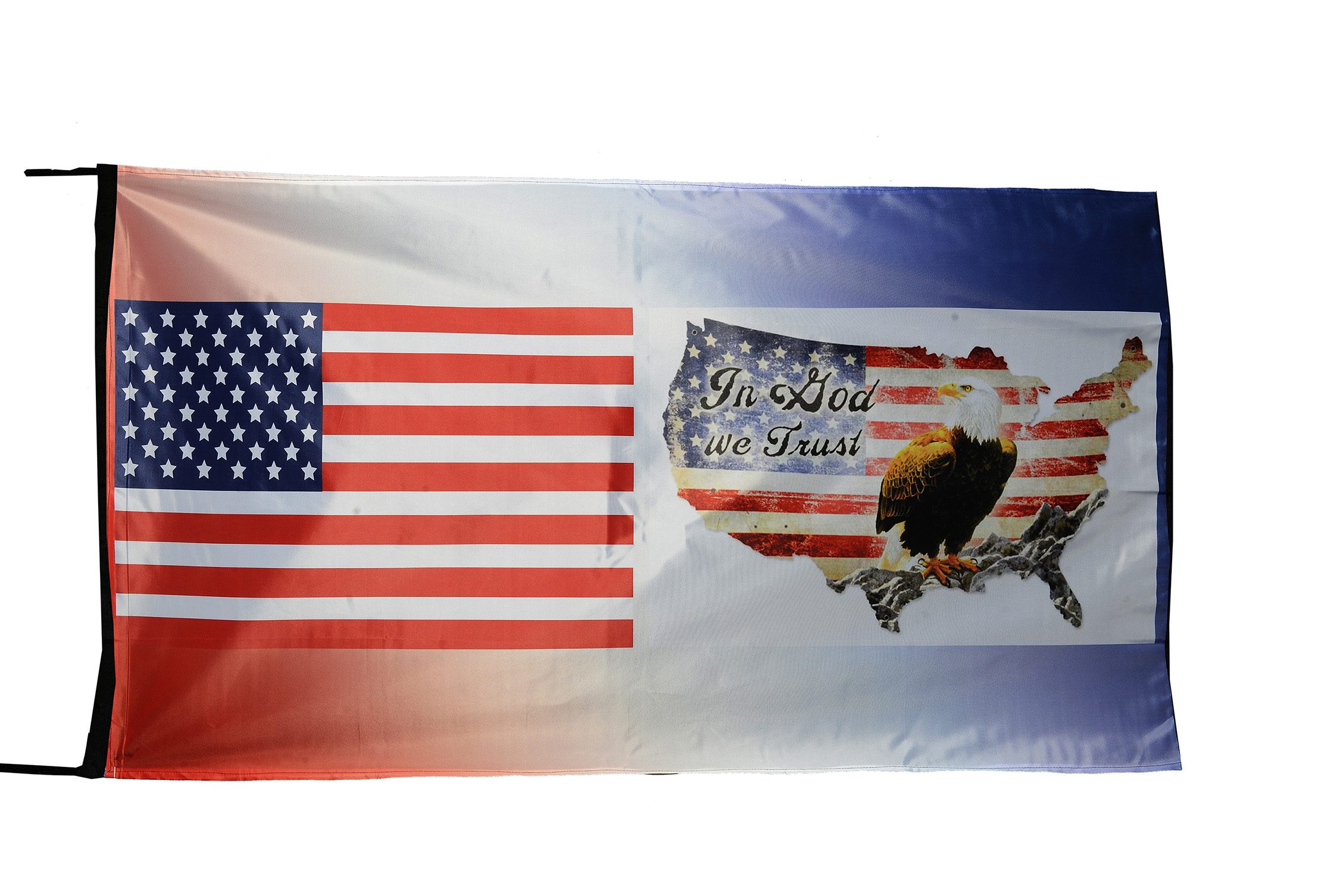 Flag  162 USA / US Country / United States Of America and Costa Rica / Patriotic / Pride Hybrid Weather-Resistant Polyester Outdoor Flag Landscape Banner / Vivid Colors / 3 X 5 FT (150 x 90cm) International Flags for Sale