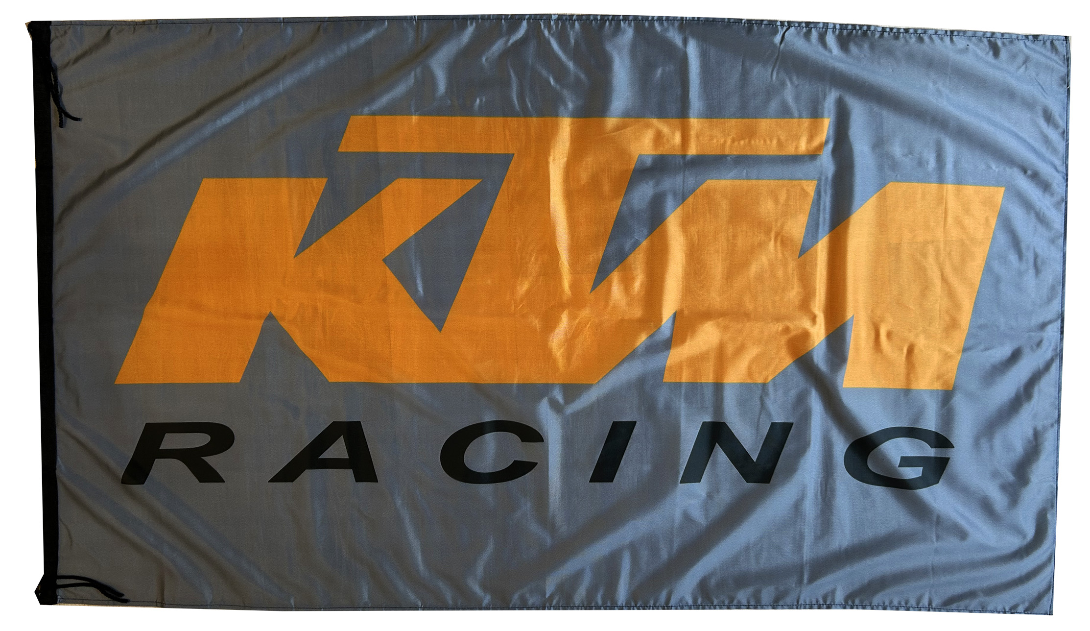 Flag  KTM Racing Gray / Grey Landscape Flag / Banner 5 X 3 Ft (150 x 90 cm) KTM