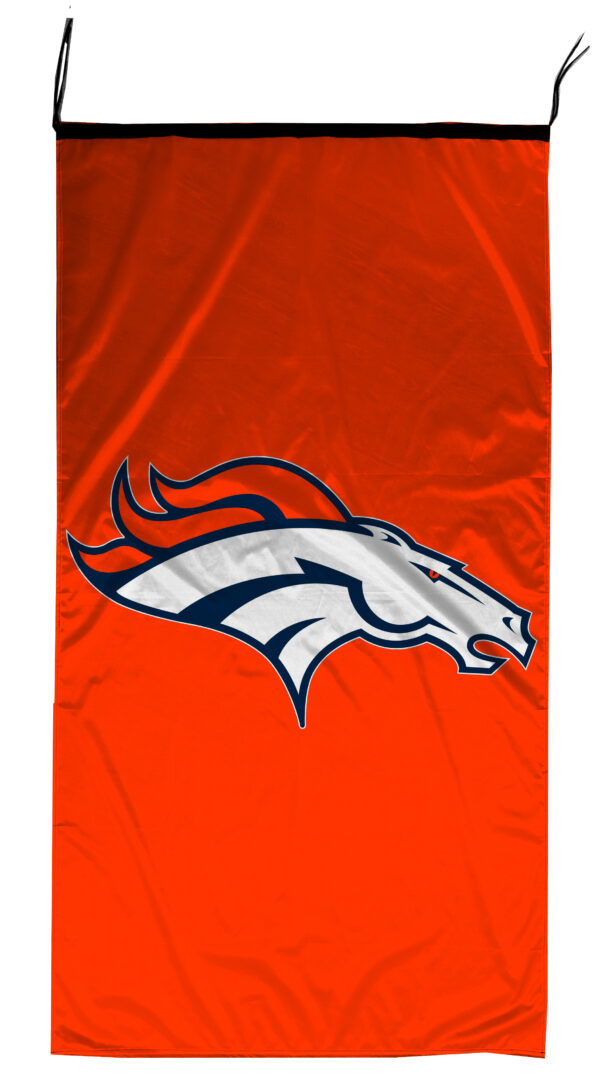 Flag  Denver Broncos Orange Vertical Flag / Banner 5 X 3 Ft (150 X 90 Cm) NFL Flags