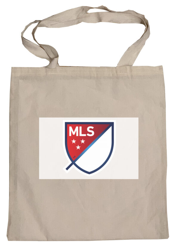 Flag  MLS Logo Tote Bag Reusable For Shoulder / Grocery / Shopping / Vinyl Records 15.5 x 13.5 in (One Sided) (017) Backpacks