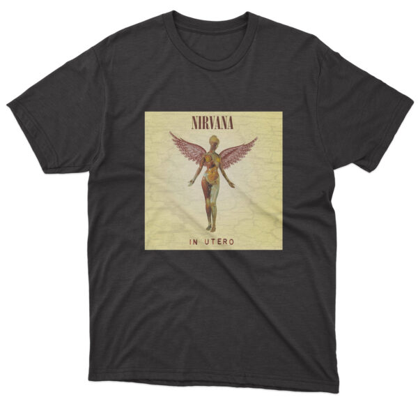 Flag  Nirvana “Nevermind” Black T-Shirt – Unisex – 100% Cotton – S | M | L | XL | XXL (#0024) Automotive Flags and Banners