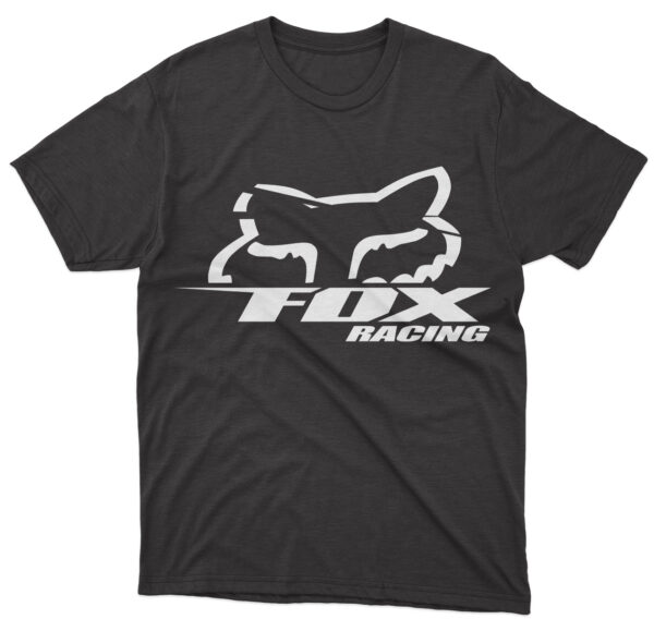 Flag  Fox Black T-Shirt – Unisex – 100% Cotton – S | M | L | XL | XXL – #0156 Automotive Flags and Banners