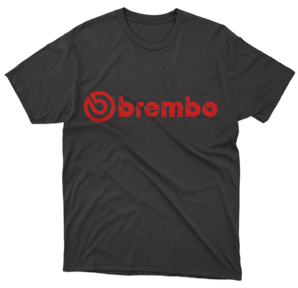 Flag  Brembo Black T-Shirt – Unisex – 100% Cotton – S | M | L | XL | XXL – #0160 Automotive Flags and Banners