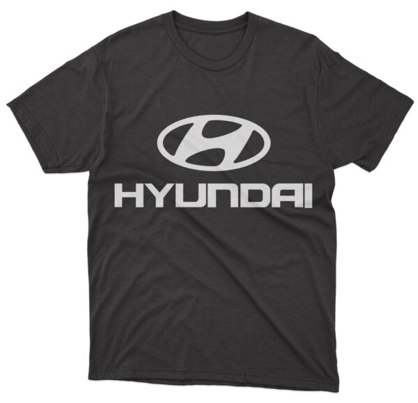 Flag  Hyundai Black T-Shirt – Unisex – 100% Cotton – S | M | L | XL | XXL – #0162 Automotive Flags and Banners