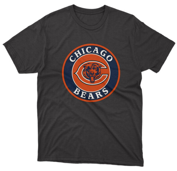 Flag  Chicago Bears Black T-Shirt – Unisex – 100% Cotton – S | M | L | XL | XXL – #0193 Automotive Flags and Banners