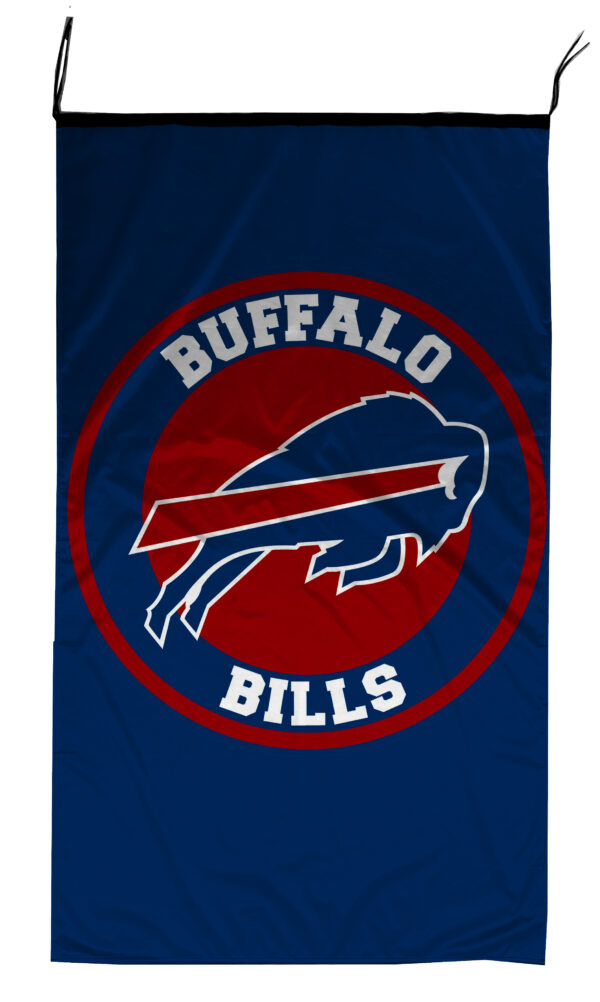 Flag  Buffalo Bills Blue Vertical Flag / Banner 5 X 3 Ft (150 X 90 Cm) NFL Flags