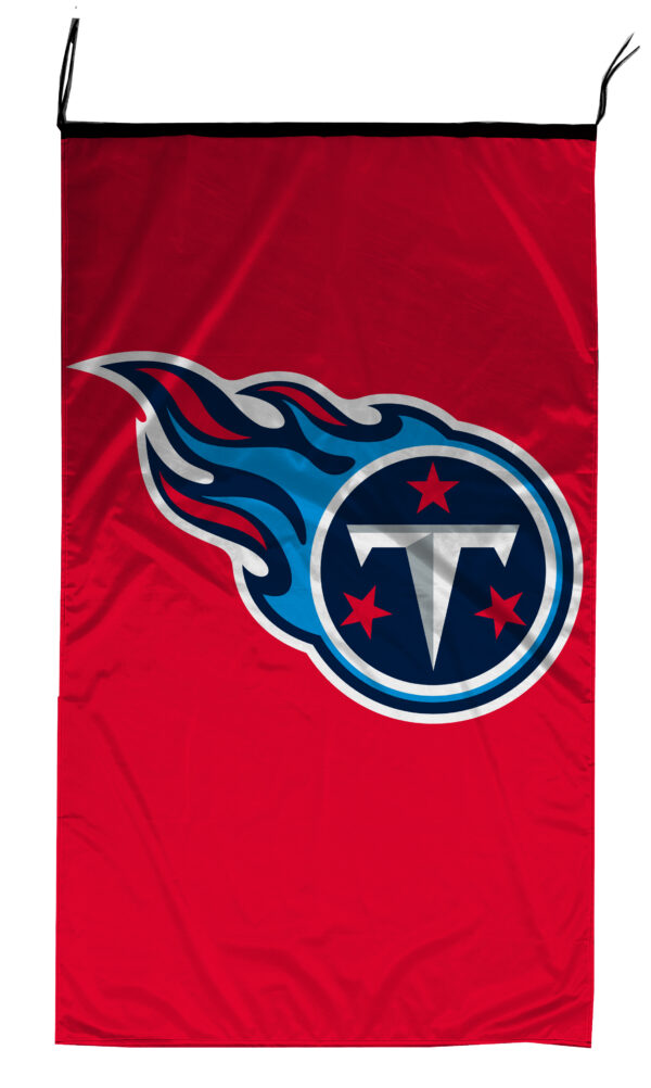 Flag  Tennessee Titans Red Vertical Flag / Banner 5 X 3 Ft (150 X 90 Cm) NFL Flags