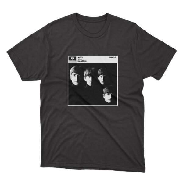 Flag  The Beatles “With The Beatles” Black T-Shirt – Unisex – 100% Cotton – S | M | L | XL | XXL Automotive Flags and Banners