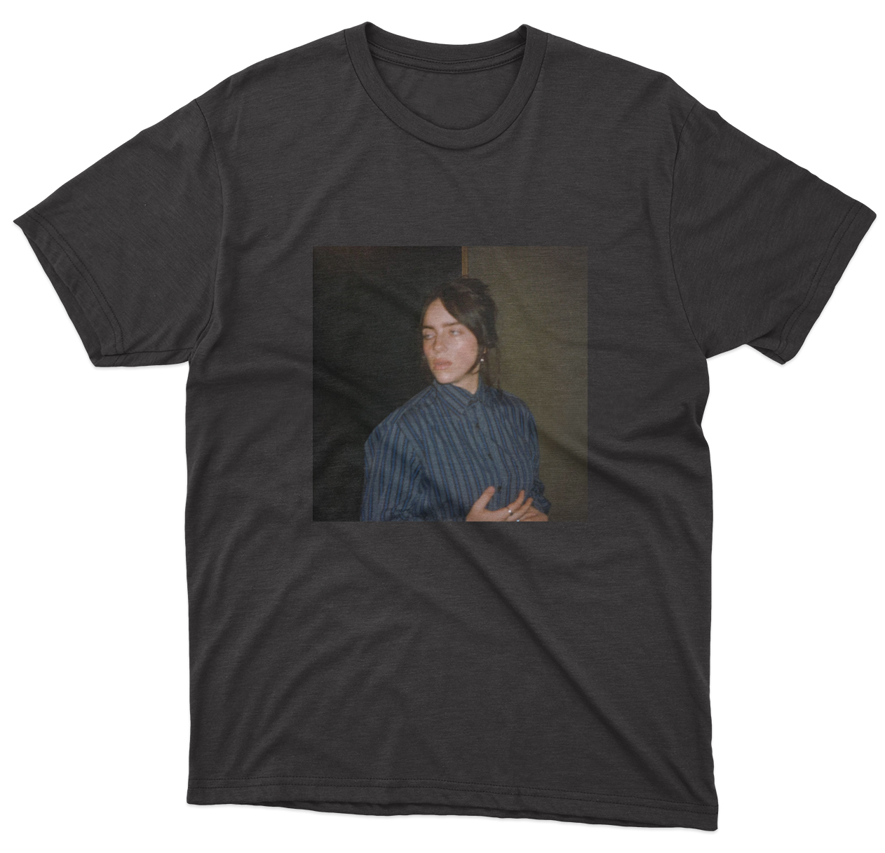 Flag  Billie Eilish – Live – Black T-Shirt – All Sizes Available Music T-Shirts