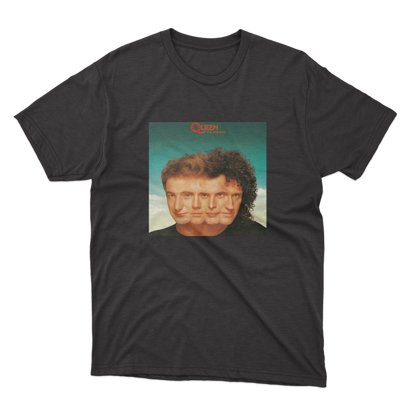 Flag  Queen “The Miracle” Black T-Shirt – Unisex – 100% Cotton – S | M | L | XL | XXL Automotive Flags and Banners