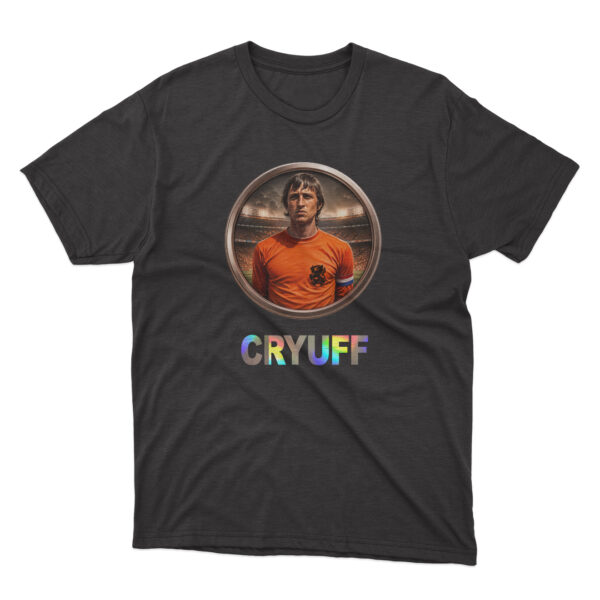 Flag  Johan Cruyff (Football / Soccer) Premium Sports Culture Graphic Tee – Modern Urban Streetwear Sports T-Shirts